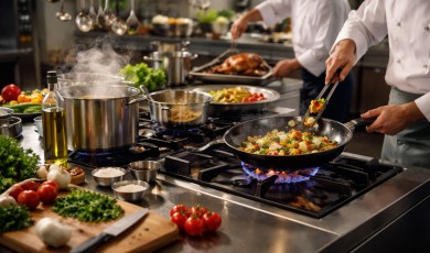 Bereidingstechnieken in de keuken